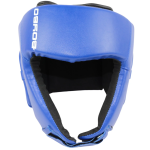 Шлем BoyBo TITAN, одобрен Федерацией Бокса, нат.кожа/иск.замша